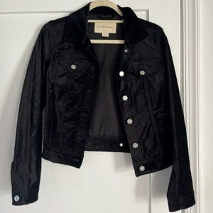 NWOT Anthropologie Pilcro and the Letterpress - Velvet Jean Jack, size XS